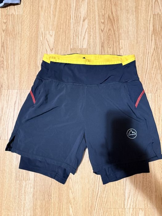 Herren La Sportiva Ultra Distance Short Schwarz