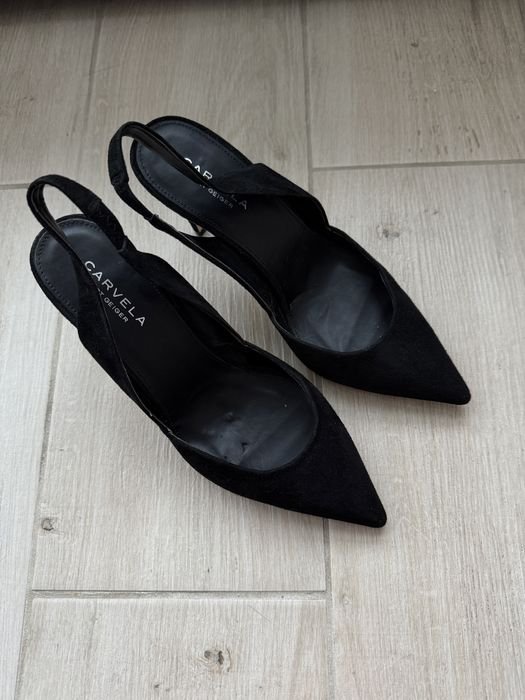 Женские Kurt Geiger Туфли Чёрные Замша 39