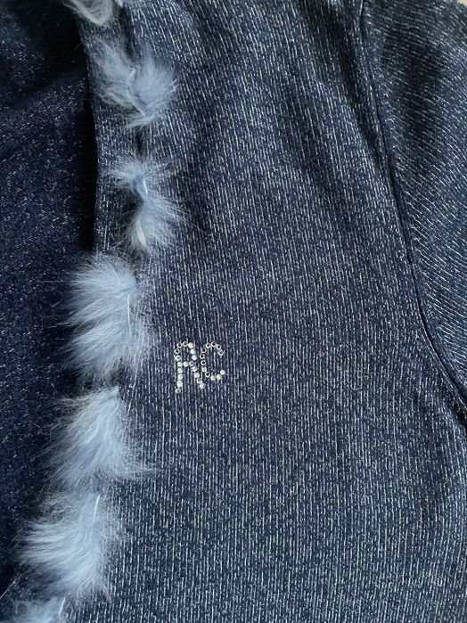 Femme Roberto Cavalli Pull Bleu Marine 38