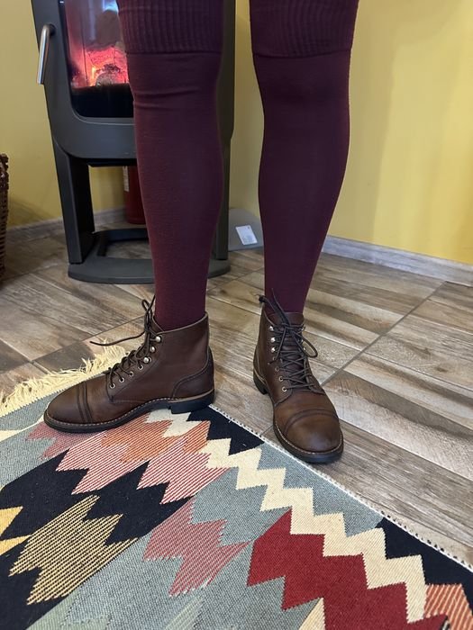 Женские Red Wing Iron Ranger Коричневые Кожаные 37