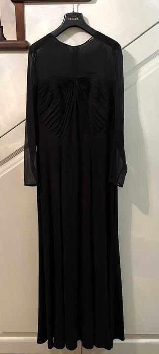 Damen Escada Kleid Schwarz 38