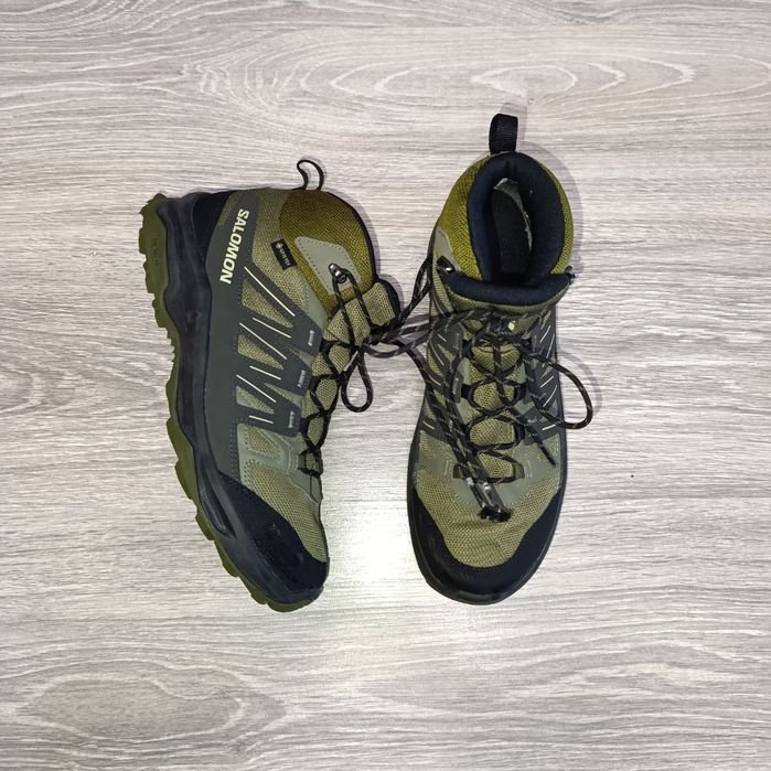 Men Salomon Boots Green 42