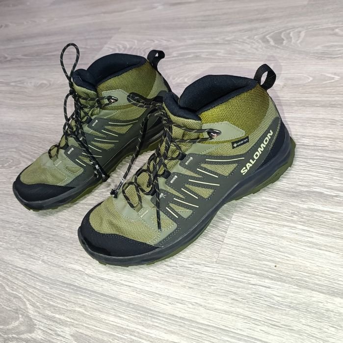 Men Salomon Boots Green 42