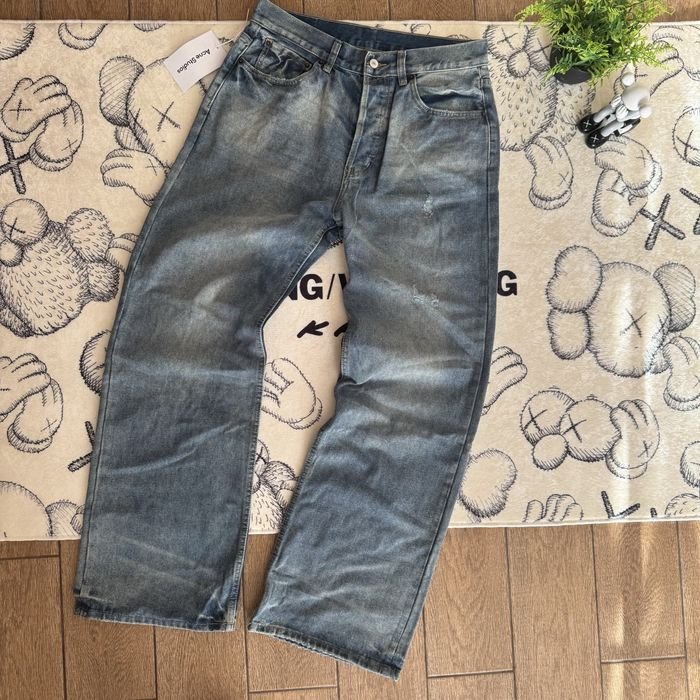 Herren Acne Studios Jeans Blau