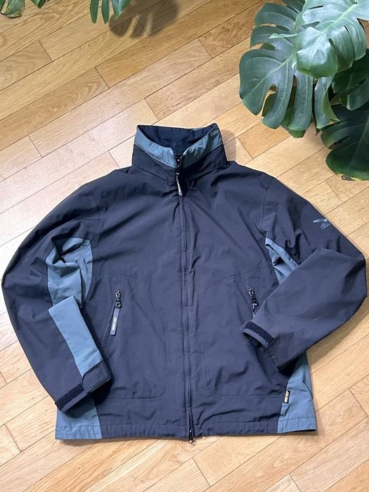 Men Salewa Windbreaker Black Gore-Tex 40