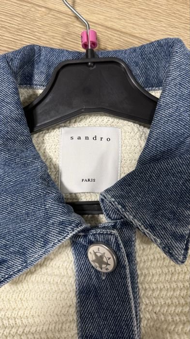 Men Sandro Paris Sweater White 36