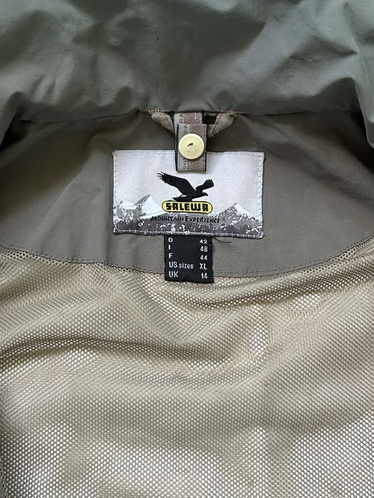 Men Salewa Windbreaker Grey Gore-Tex XL