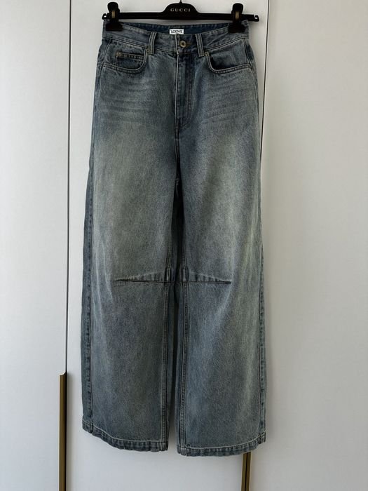 Men Loewe Jeans Navy Denim 30