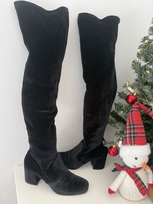 Женские Le Silla Ботфорты Чёрные 37