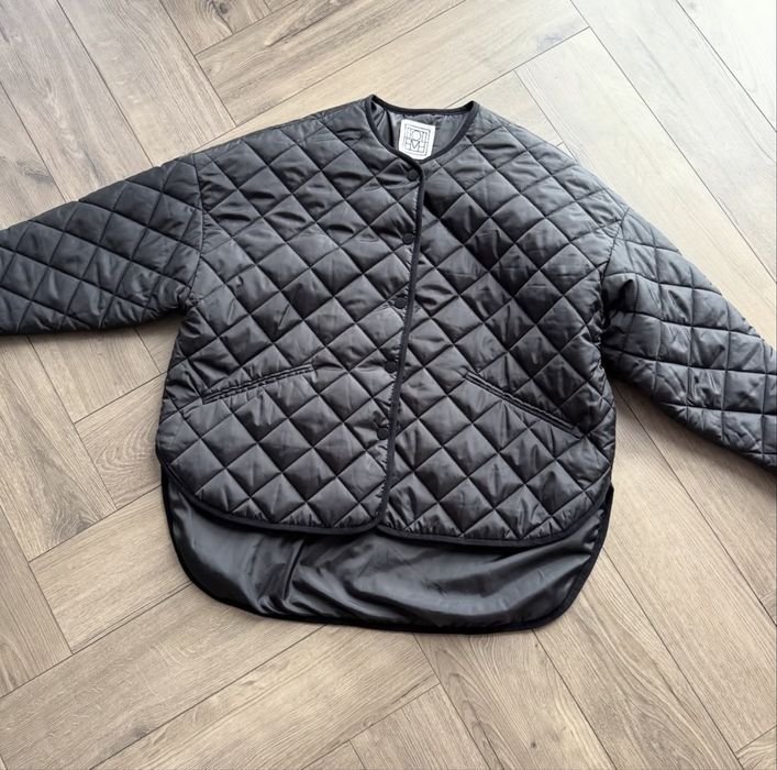 Мужской Toteme Куртка Чёрный 36