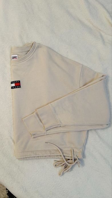 Uomo Tommy Jeans Sweatshirt Grigio Cotone 40