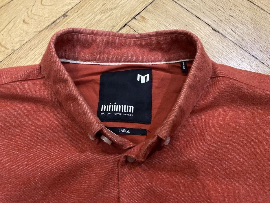 Мужской Minimum Сорочка Красная 40
