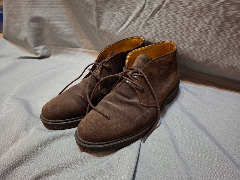Uomo Gant Stivali Marrone Nubuck 43