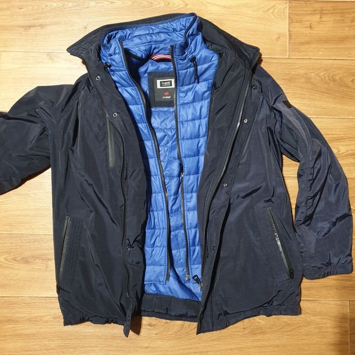 Uomo Bugatti Giacca Nera 44