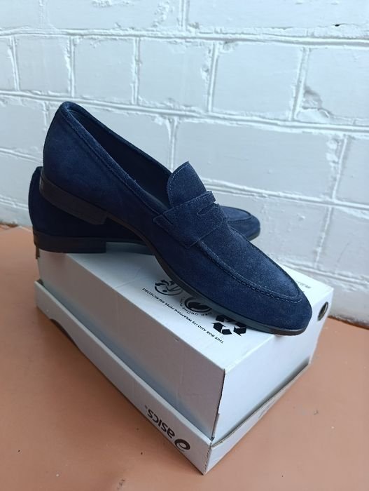 Мужские Boggi Milano Лоферы Синие 44