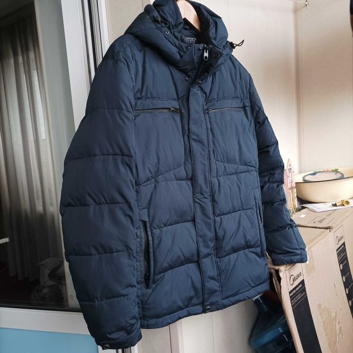 Uomo Iceberg Giacca Piumino Blu Navy Altro 50/L