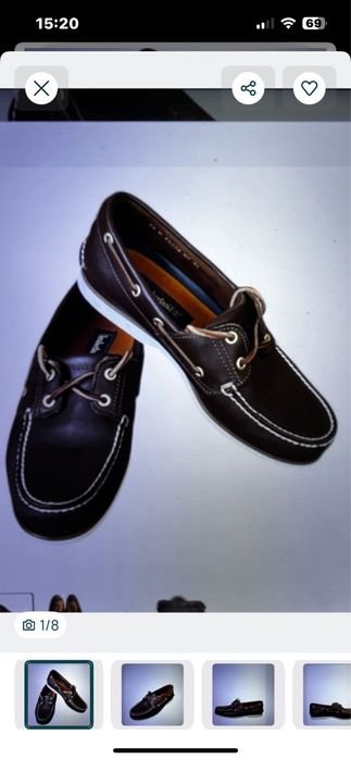 Donna Timberland Mocassini Marrone Pelle 41.5