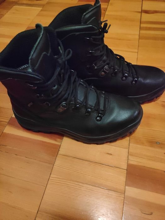 Мужские LOWA Черевики Чёрные Натуральная кожа 42