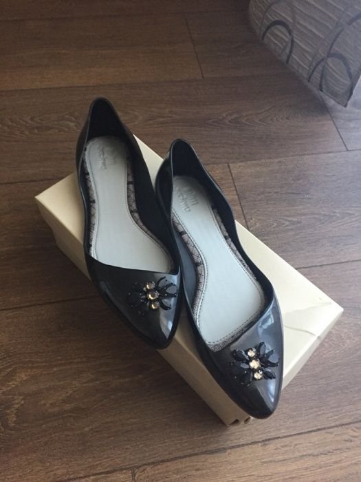 Женские Melissa and Jason WU Лоферы Чёрные 39.5