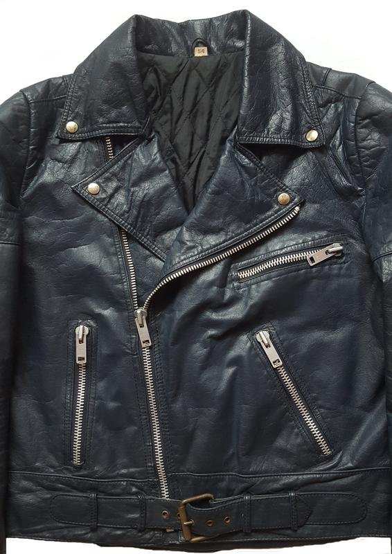 Мужской Belstaff Куртка Синий Кожа 40 /L / 48