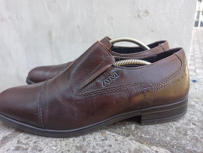 Мужские AMI Туфли Коричневый Кожа 42
