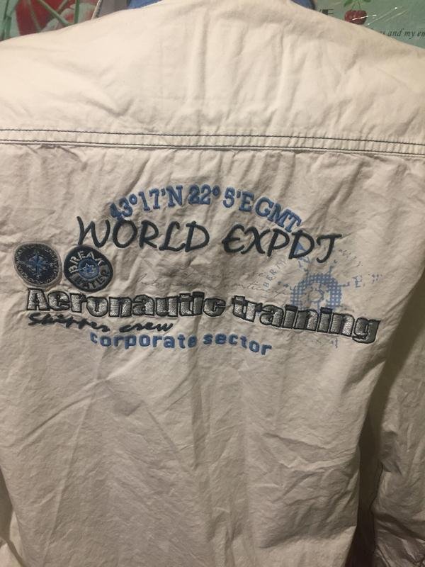 Мужской C.P. Company Рубашка Белая 38 / M / 46