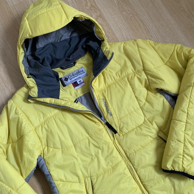 Herren Columbia Jacke Gelb 38 / M / 46