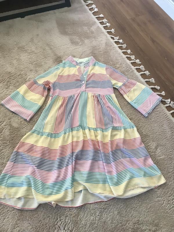 Damen Barrett Kleid Mehrfarbig Viskose 34 / XS /