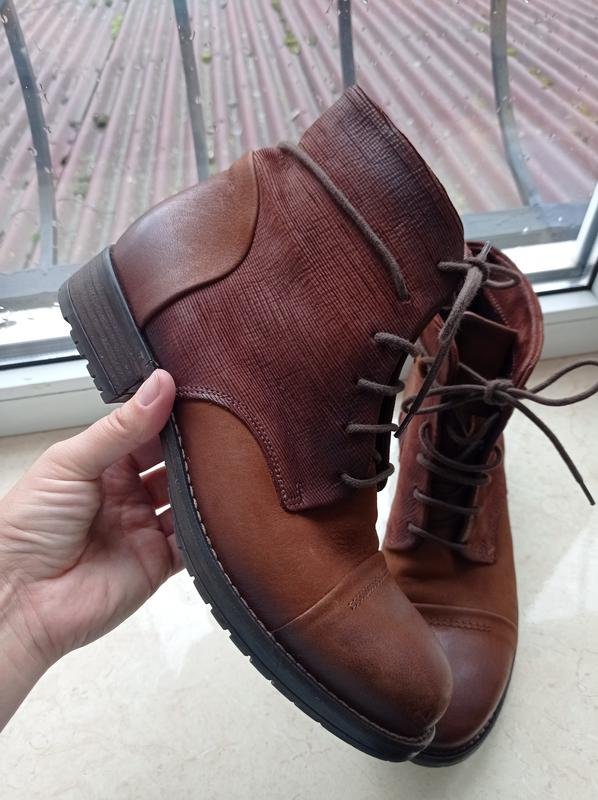 Damen Clarks Stiefel Braun Leder 41