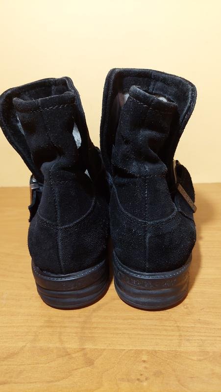 Женские Bugatti Ботинки Чёрный Замша 39