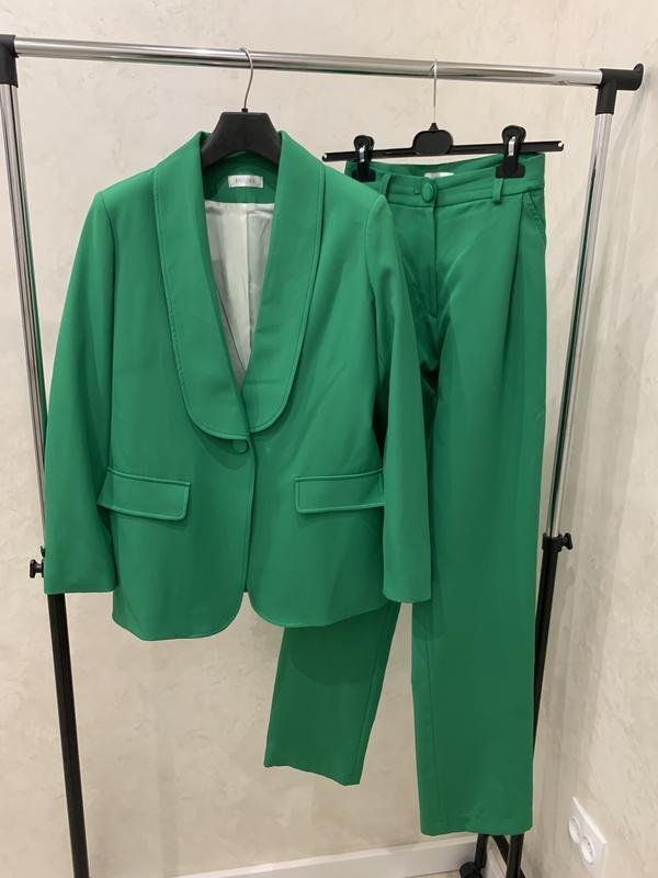 Женский Костюм Зелёный 36 / S / 44