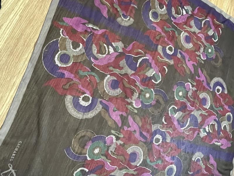 Women Cacharel Scarf Black One size
