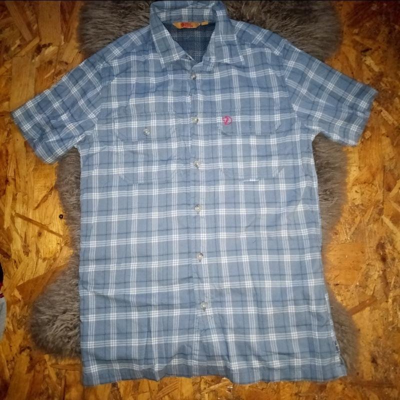 Мужская Fjällräven Футболка Голубая 36 / S / 44