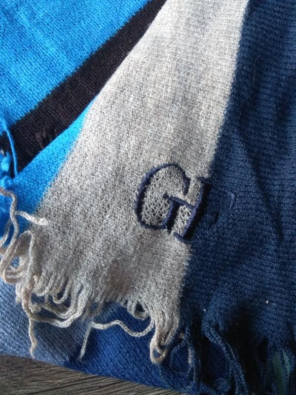 Damen Gianfranco Ferre Schal Grau Wolle