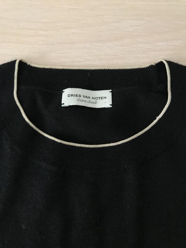 Женский Dries van Noten Свитер Чёрный Шерсть 34