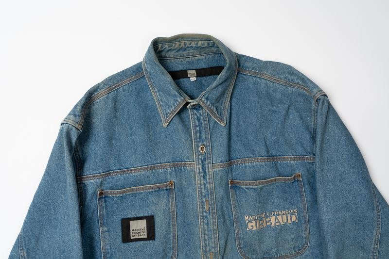 Herren Marithé + François Girbaud Hemd Marineblau