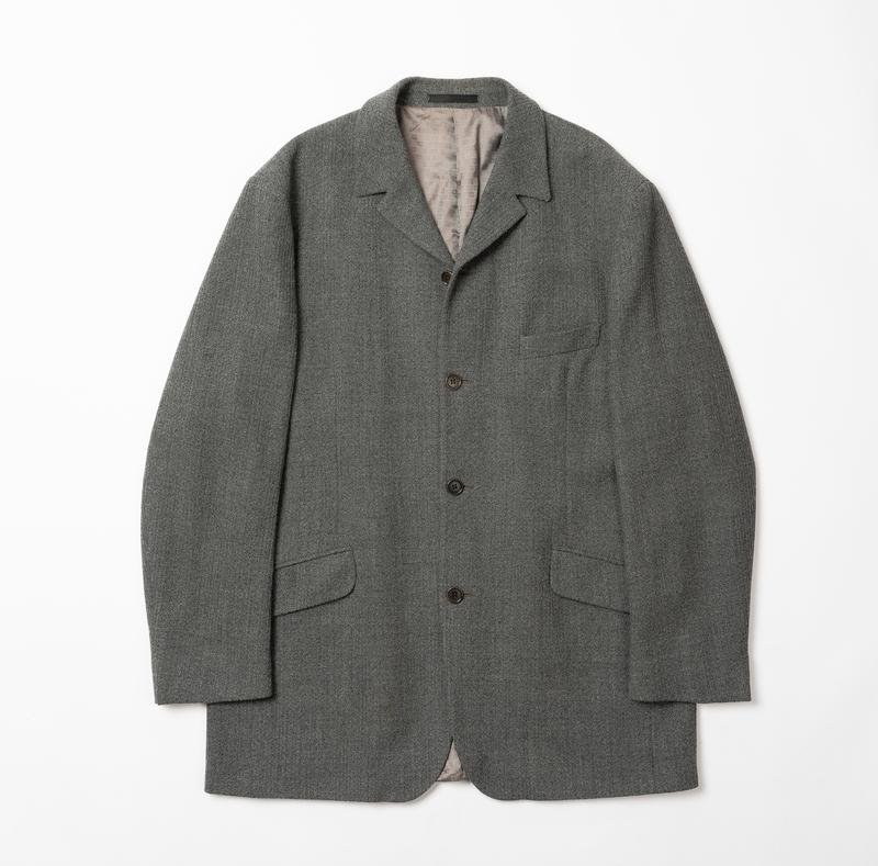 Herren Givenchy Sakko Grau Wolle 46 / 3XL / 54