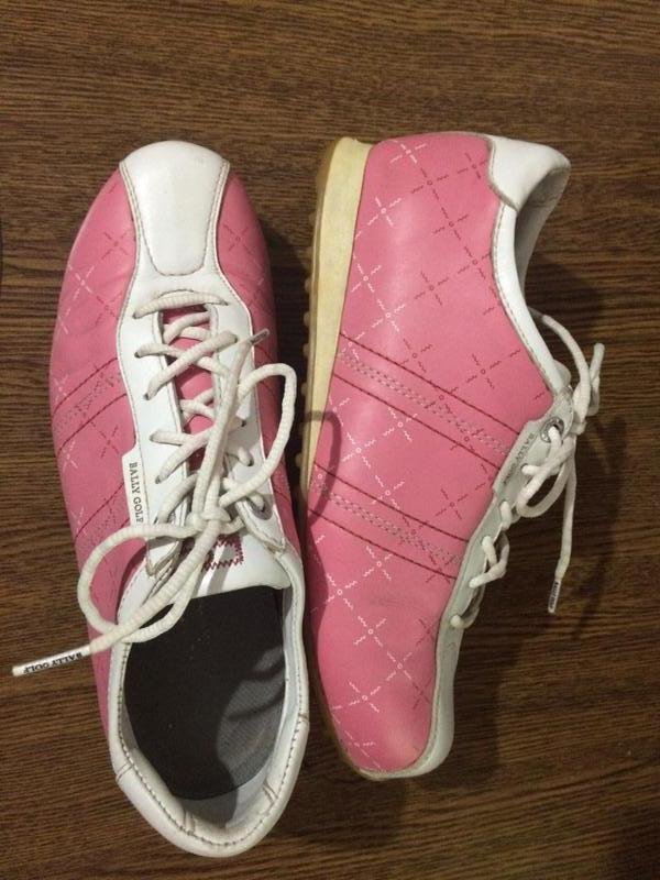 Damen Bally Golf Stiefel Rosa 38