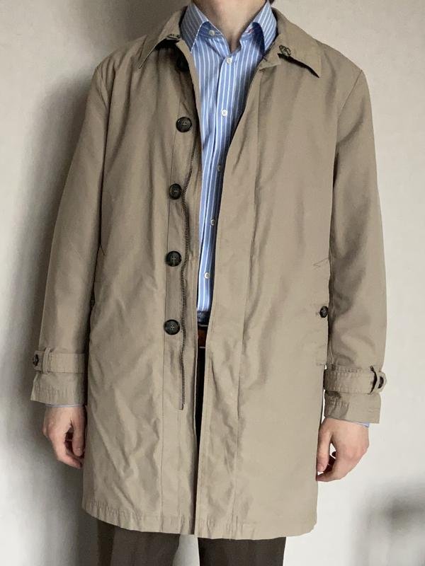 Мужской Christian Lacroix Тренч Персиковый 38 / M