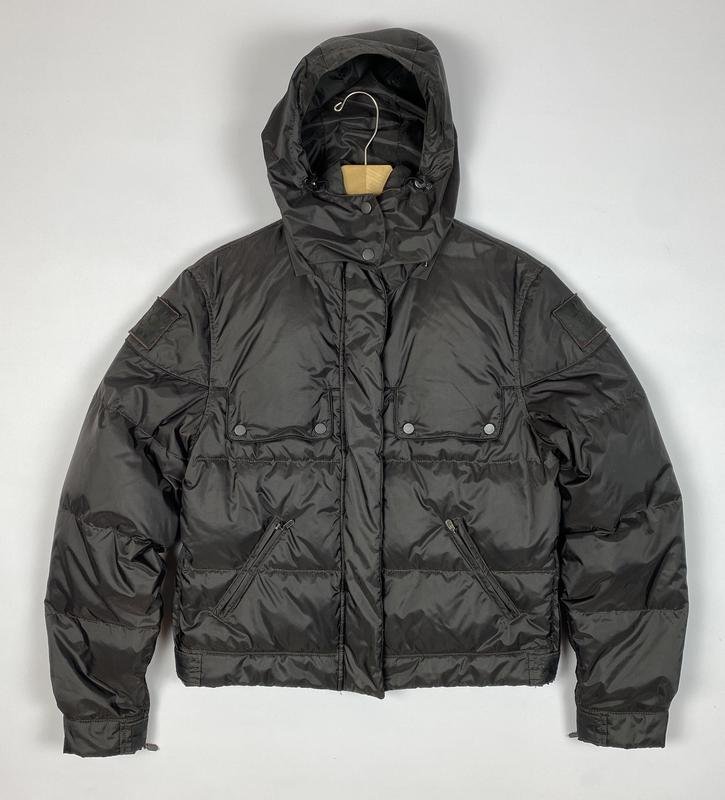Женский Belstaff Пуховик Коричневый Нейлон 36