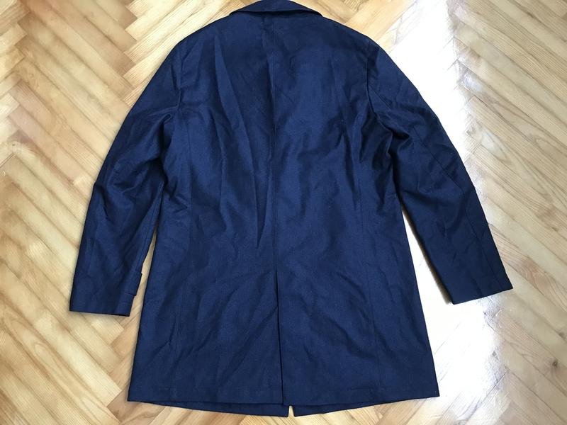 Herren Loro Piana Mantel Grau Wolle 44 / XXL / 52