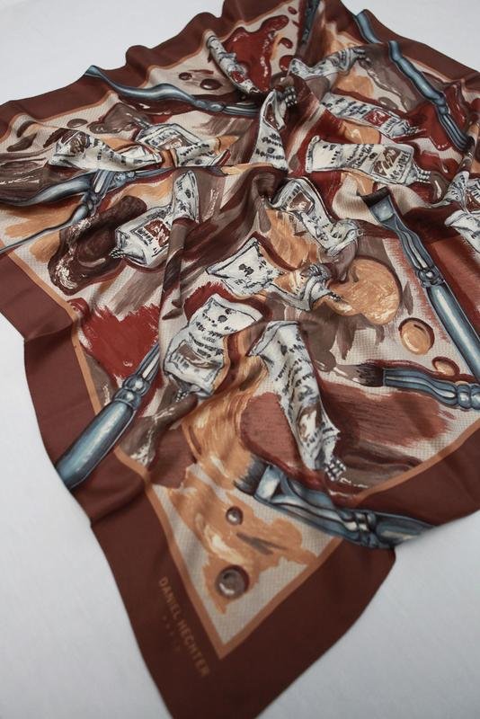 Женский Daniel Hechter Шарф Коричневый Один размер