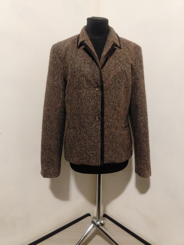 Damen Cerruti Jacke Senfgelb Braun 40 / L / 48