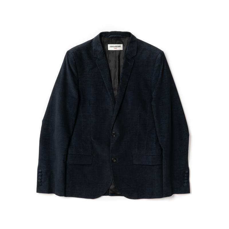 Uomo Zadig & Voltaire Blazer Blu Navy 36 / S / 44