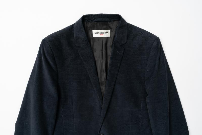 Uomo Zadig & Voltaire Blazer Blu Navy 36 / S / 44