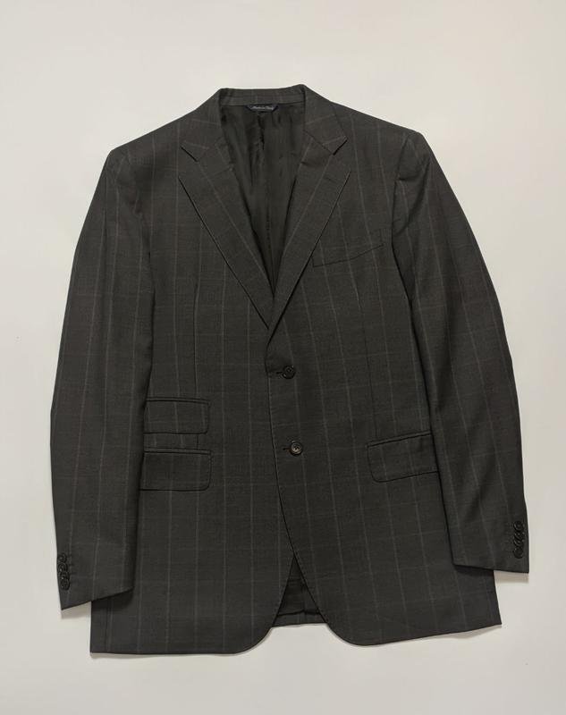 Men Tom Ford Suit Grey Silk 48 / 4XL / 56