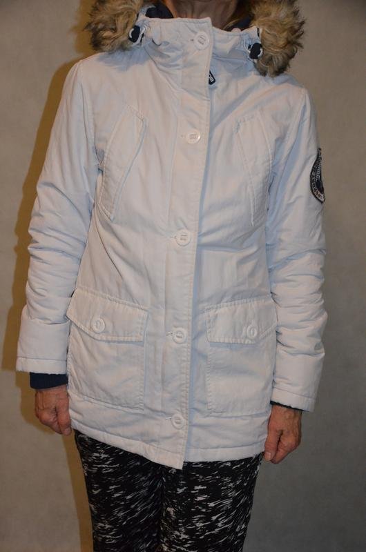 Donna Canada Goose Parka Bianca 36 / S / 44