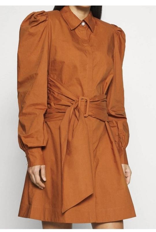 Women Custommade Dress Orange 40 / L / 48