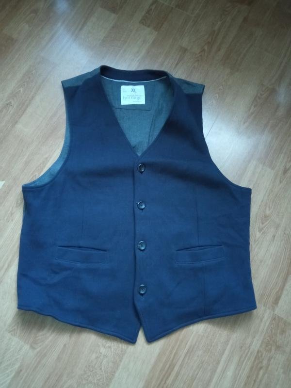 Men Banana Republic Vest Navy 40 /L / 48