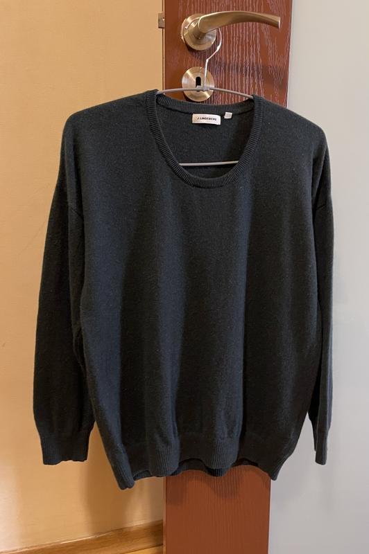 Женский J.Lindeberg Свитер Зелёный Кашемир 34 / XS